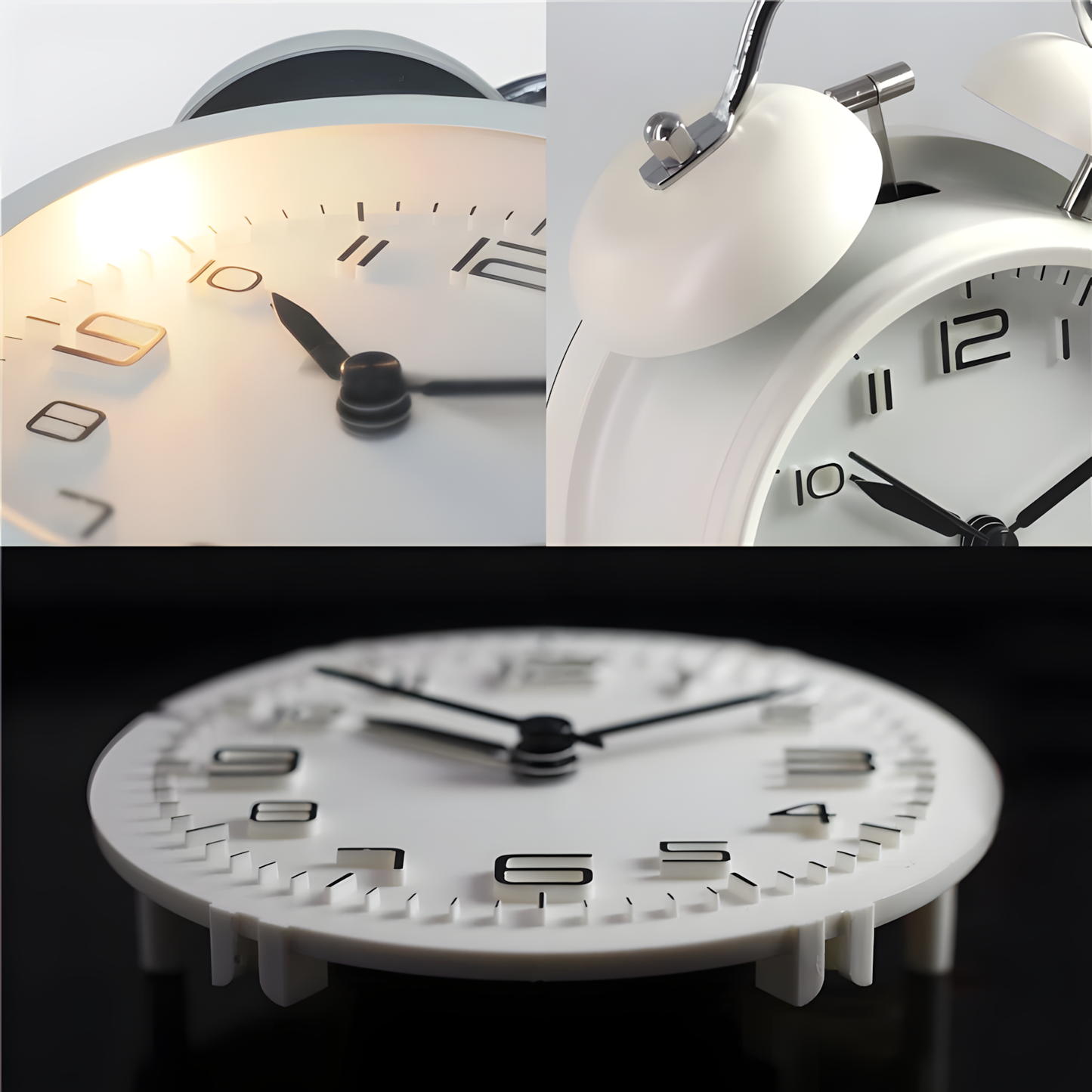 Réveil Rétro | Réveil Intelligent, Métallique & Design Élégant | MetalRing