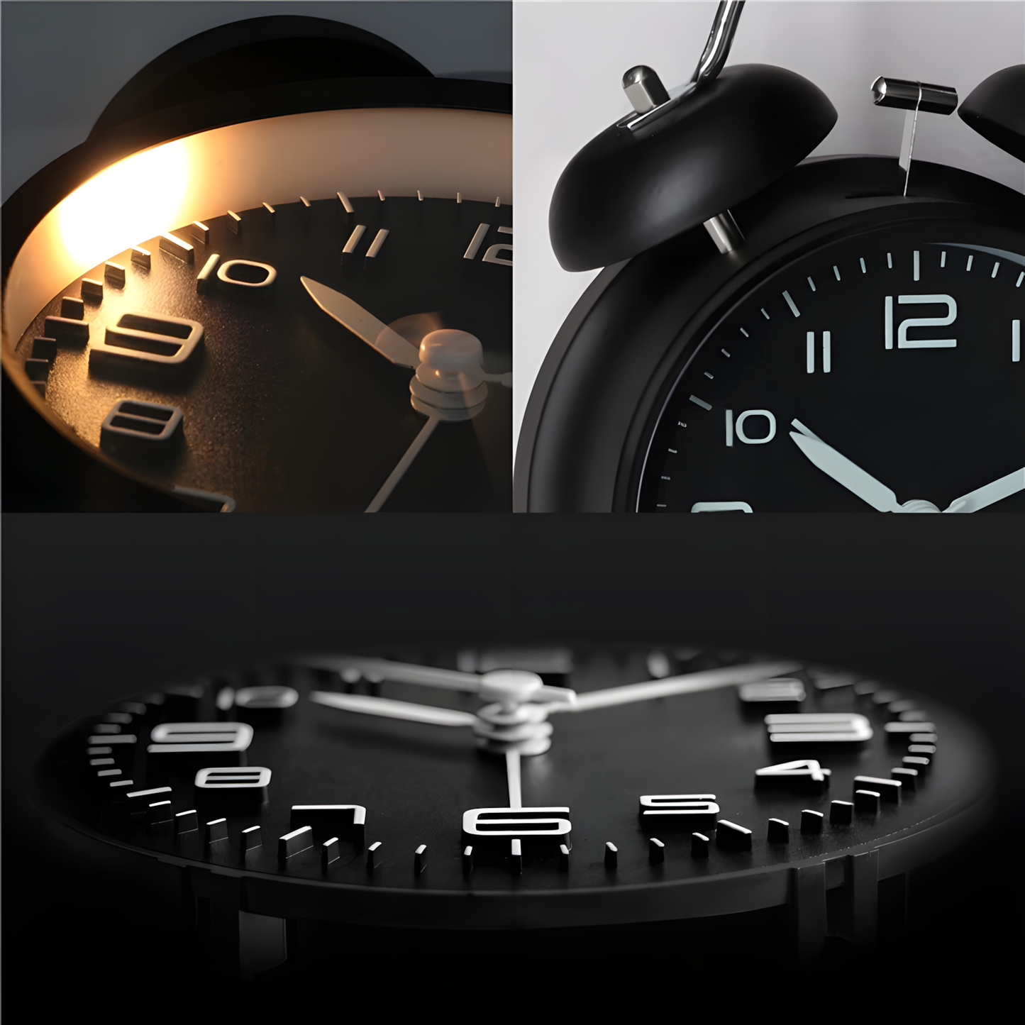 Réveil Rétro | Réveil Intelligent, Métallique & Design Élégant | MetalRing