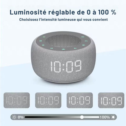 Réveil Radio | Radio FM, Veilleuse 7 Couleurs & 4 Alarmes | SonRise