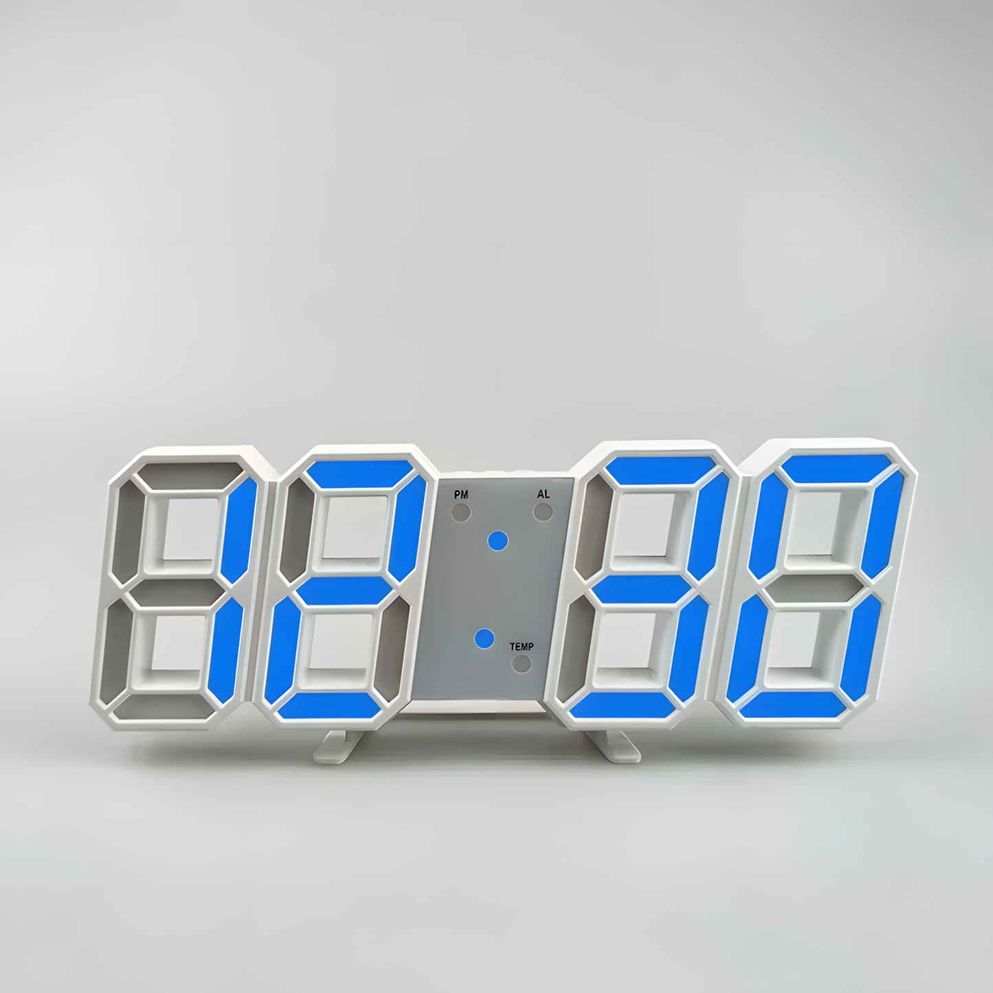 Réveil Numérique LED | Heure, Date & Température | 3DClock