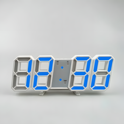 Réveil Numérique LED | Heure, Date & Température | 3DClock