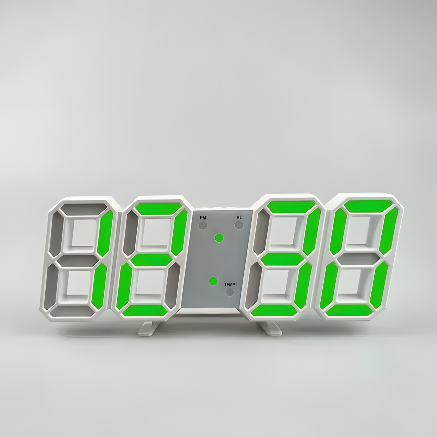 Réveil Numérique LED | Heure, Date & Température | 3DClock